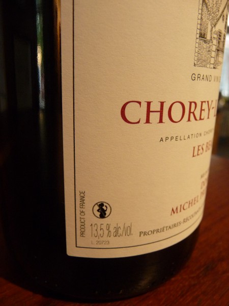 Chorey-lès-Beaune "Aux Beaumonts" 2023